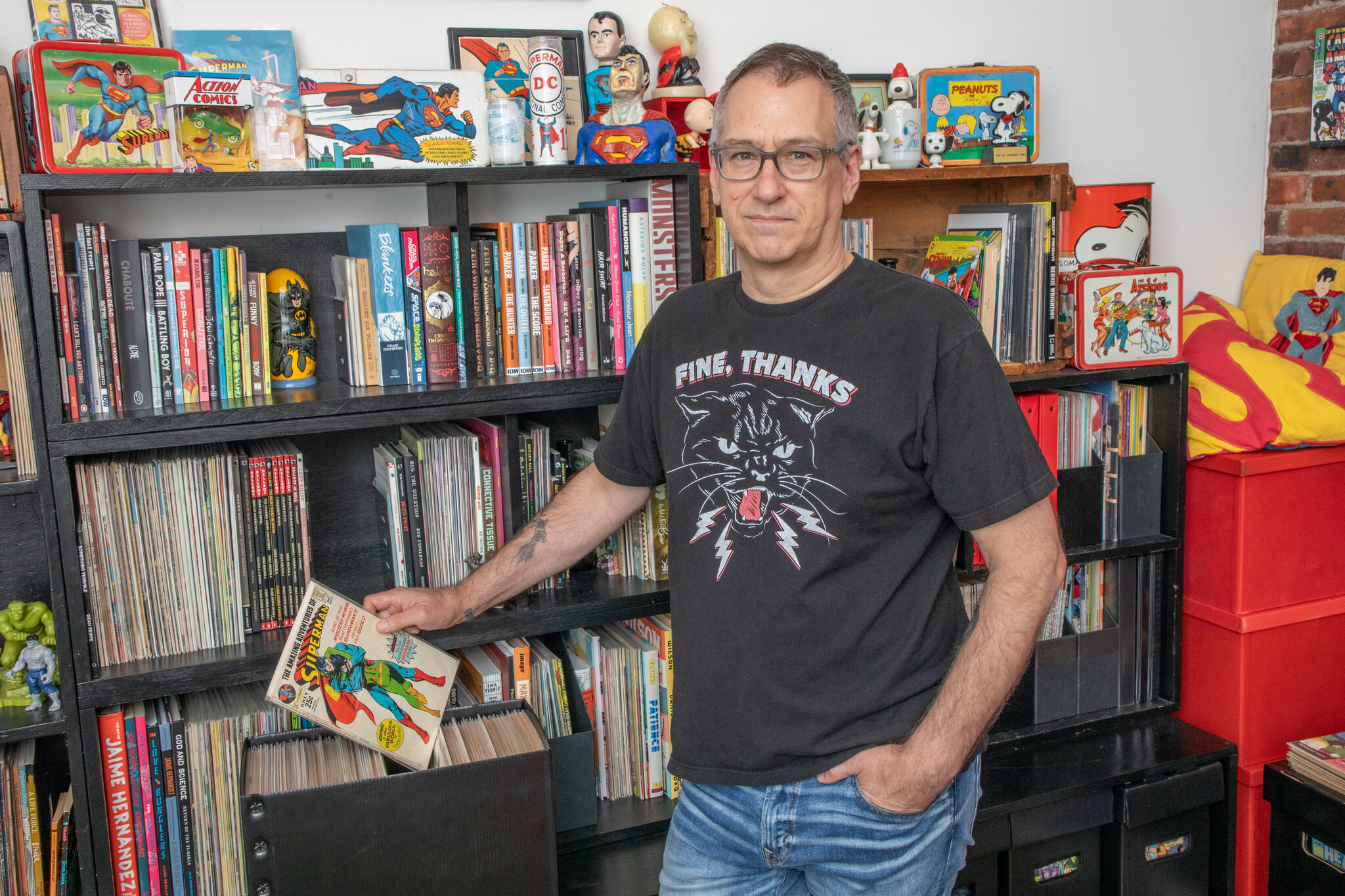 But Who Gets the Comic Books?