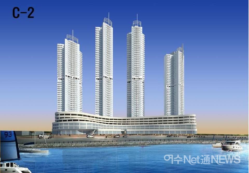여수 웅천지구 초고층 숙박시설…2심에서도 건설사가 승소