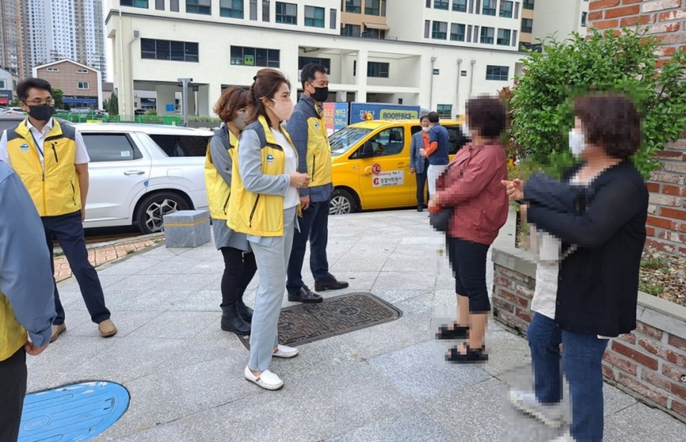 웅천 떴다방 불법행위자 7명 적발