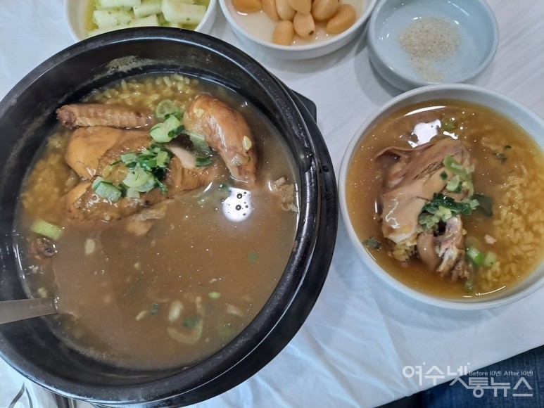 복달임, 옻닭 어때요? 옻닭이 찐 맛있는 여수 맛집