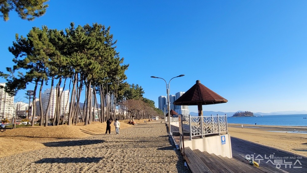 겨울바람 따라 나선 웅천친수공원