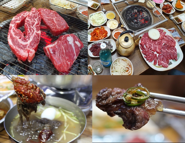 당진 한우 맛집 태봉면옥 기지시점 가족모임으로 제격...1등급 암소한우부터 보양냉면까지