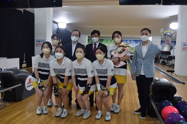 인천 부평구청 여자볼링선수단, 전국실업볼링대회 준우승