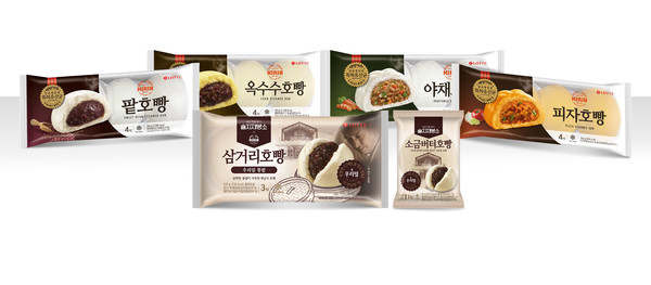 롯데제과, 지역빵집 슬지제빵소와  옛날식 삼거리호빵 출시