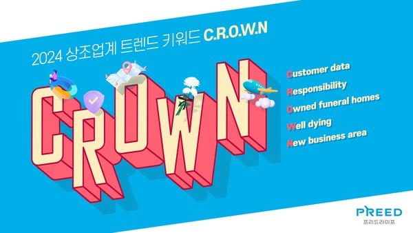 프리드라이프, 2024년 상조업계 트렌드 키워드 C.R.O.W.N. 제시