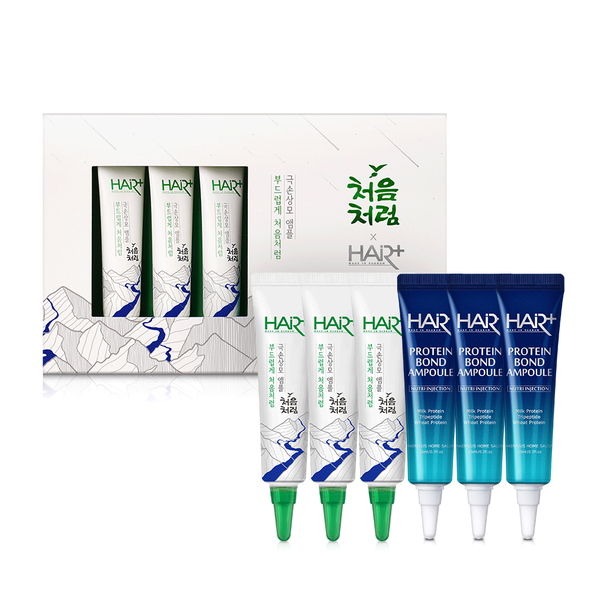 소주·헤어 케어의 만남…롯데온, 헤어 앰플 처음처럼 에디션 출시