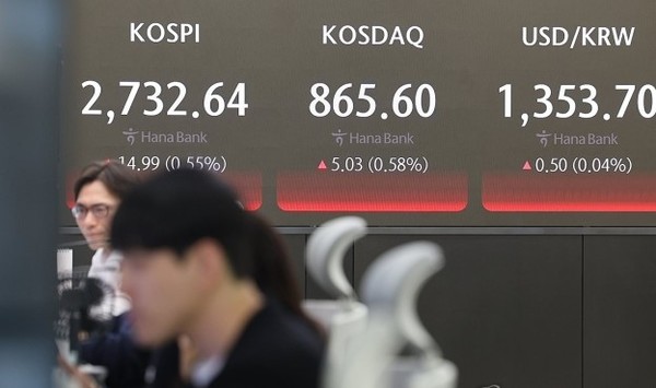 국내증시, 장 초반 강세… 코스피 외인·기관 '사자'에 0.7% 상승
