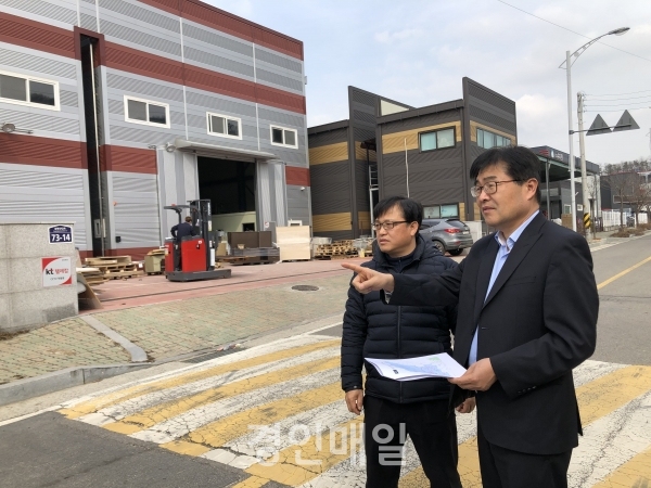 수도권대기환경청장, 미세먼지 계절관리제 이행실태 현장 점검