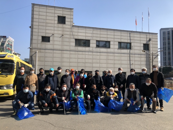김포시 통진읍 이장단협의회, 봄맞이 대청소 진행