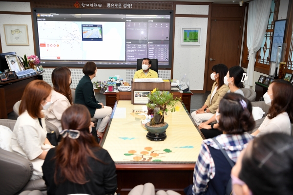 강화군, 강화남산군립어린이집 학부모 간담회