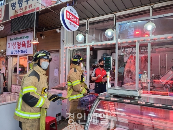 인천 동구, 현대시장 스마트 안심가로환경 조성사업 완료