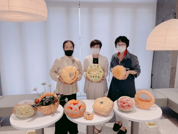 여주시 오학동, 재능기부로 이루어진 맷돌호박의 재탄생