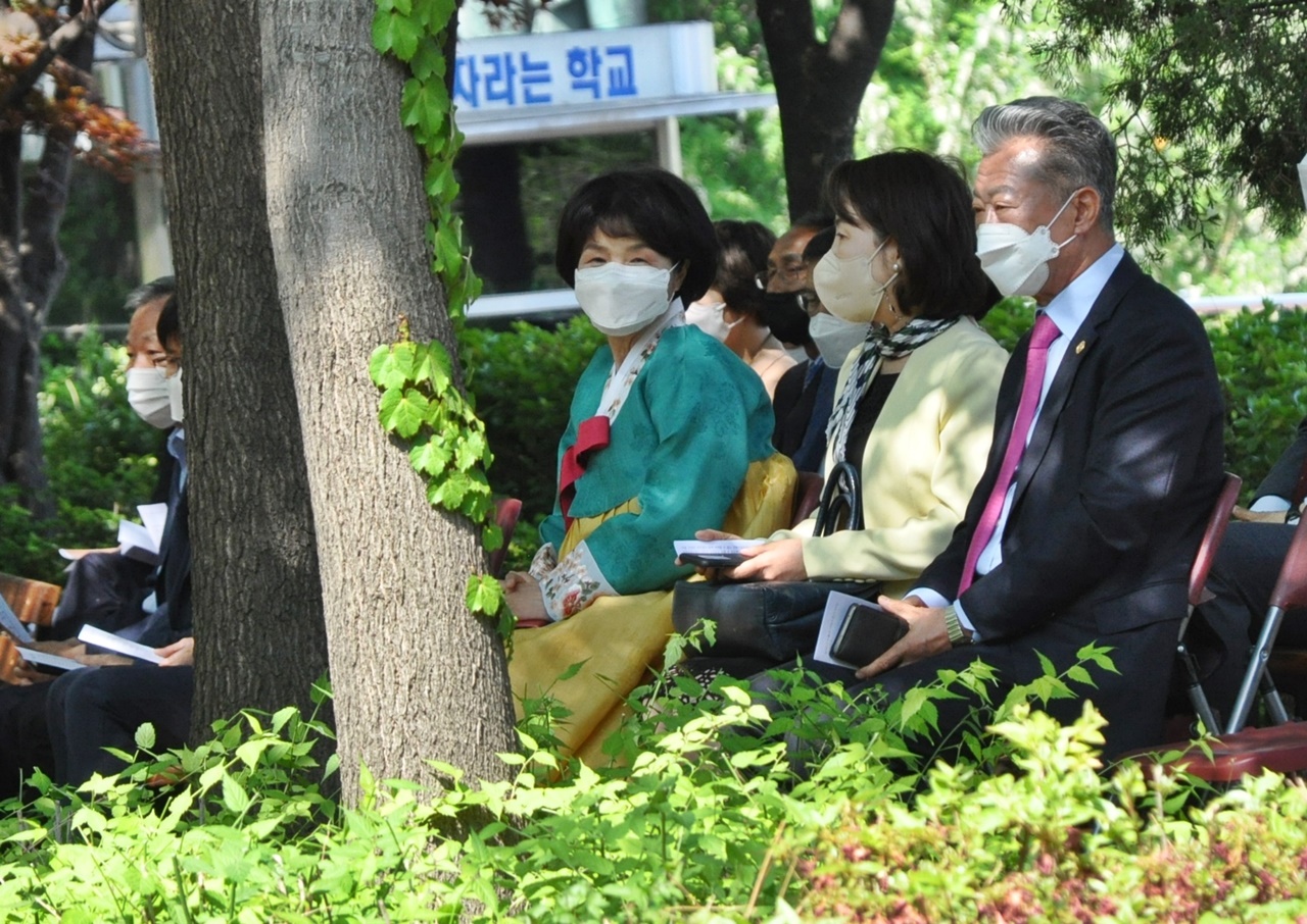선인중학교, 선락정 건립 및 개교 67주년 기념행사 개최
