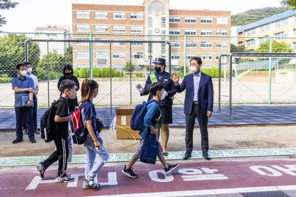 계양구, 초등학교 주변 어린이 교통사고 줄이기(교통안전) 캠페인 실시