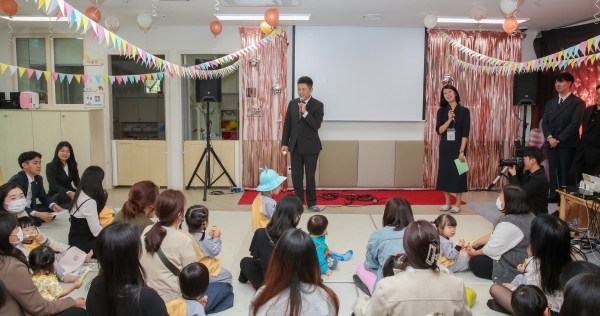 인천중구 영종 국공립어린이집 찾은 김정헌 구청장, 보육 현장 목소리 경청