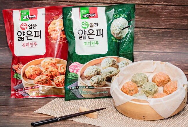 해태, 속이 알찬 얇피 만두로 얄피만두 시장 본격 진출
