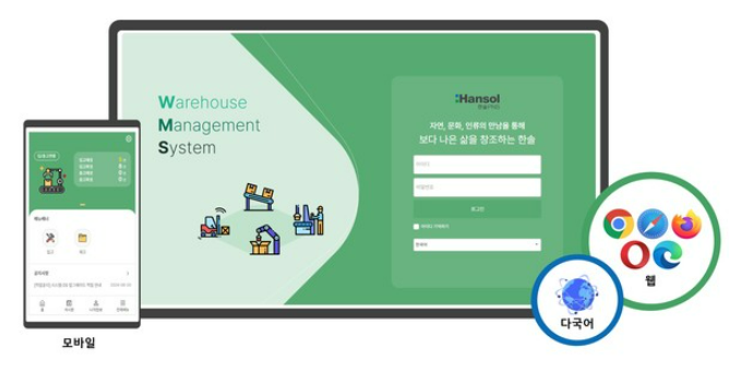 한솔PNS, 창고관리시스템 WMS 솔루션 출시