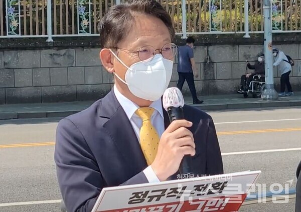 [생생발언] 배진교 윤석열 정부, 비정규직 노동자 고통 끝내줘야