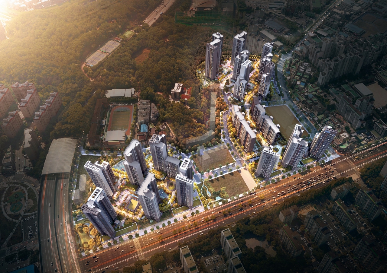 안양 융창지구 평촌 트리지아 2417세대 6월 분양