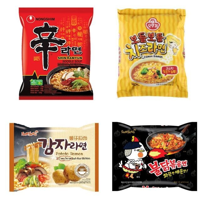 농심 신라면 홍콩 인기라면 2위…오뚜기 치즈라면·삼양 불닭면 톱10