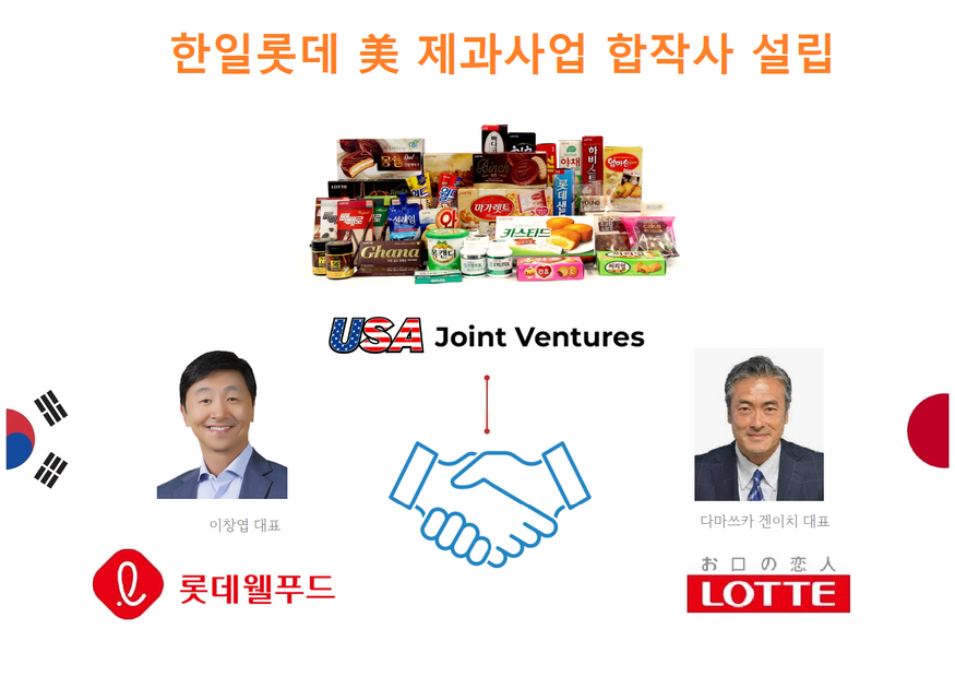 [단독] 한일 롯데, 북미에 제과 조인트벤처 설립 추진