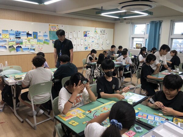 제주은행, 서귀북초등학교 1사1교 금융교육 실시