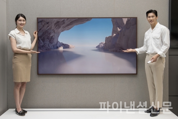 삼성전자, 초대형TV 더 프레임 85형 한국·글로벌 순차출시