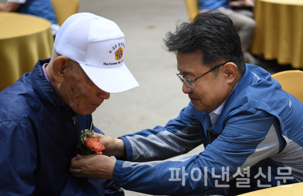 포스코이앤씨, 6.25 참전용사와 호국보훈의 달 감사행사 진행