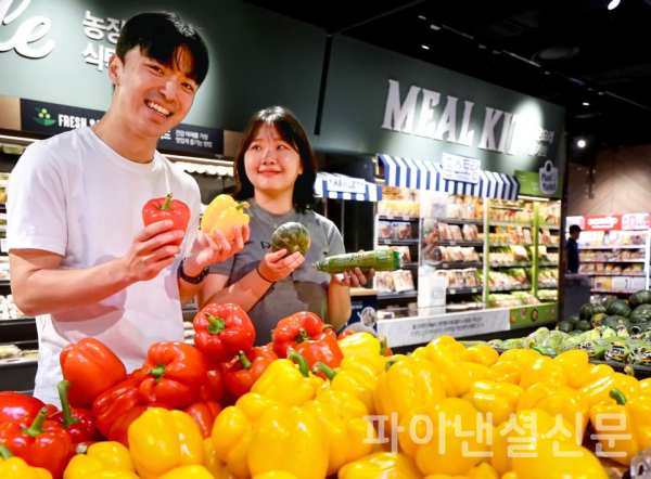 이랜드킴스클럽, 쓸어 담는 실속 채소로 가격 최대 60% 낮춰