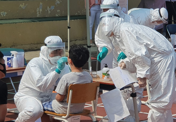 [속보]진주시 보이지7080라이브방문자, 코로나검사필