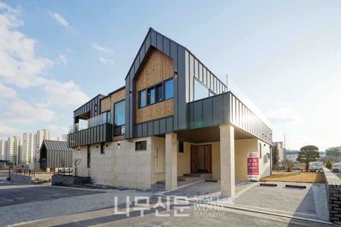 도시적 세련미와 간결함의 조화, 더존하우징 세종주택전시장