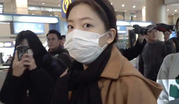 [CBCSTAR] 레드벨벳(RED VELVET), 가려도 예쁨~ 인천국제공항 입국 현장
