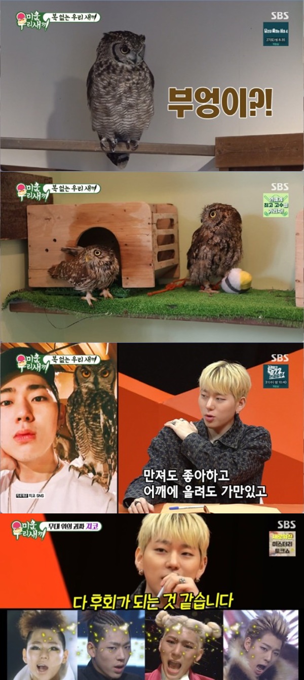 미우새 탁궁철, 부엉이 카페 방문…지코, 과거 다양한 스타일에 다 후회돼