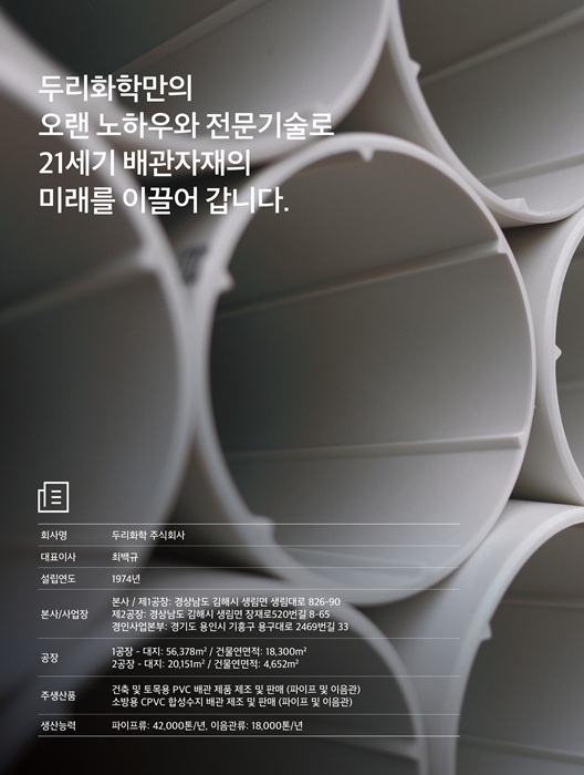 두리화학, 2025 대한민국 기계설비전시회(HVAC KOREA) 참가