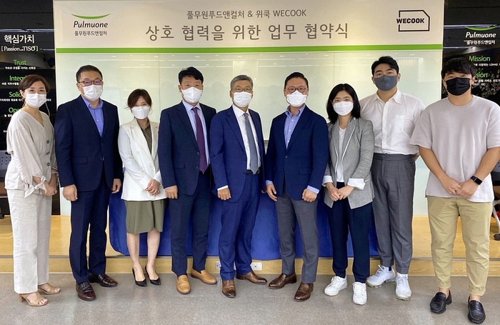 풀무원푸드앤컬처-공유주방 ‘위쿡, 언택트 시대 식음료 산업 경쟁력 강화 위한 MOU 체결