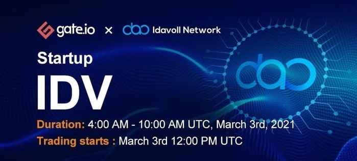 폴카닷의 그랜트(GRANT) 이다볼 네트워크(Idavoll Network), 게이트아이오 IEO 및 상장