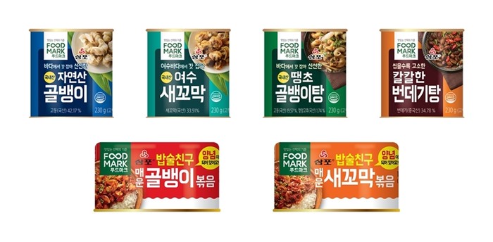 대상㈜ 청정원, 상생협력 브랜드 ‘푸드마크’ 통해 수산물 통조림 6종 출시...동반성장 도모
