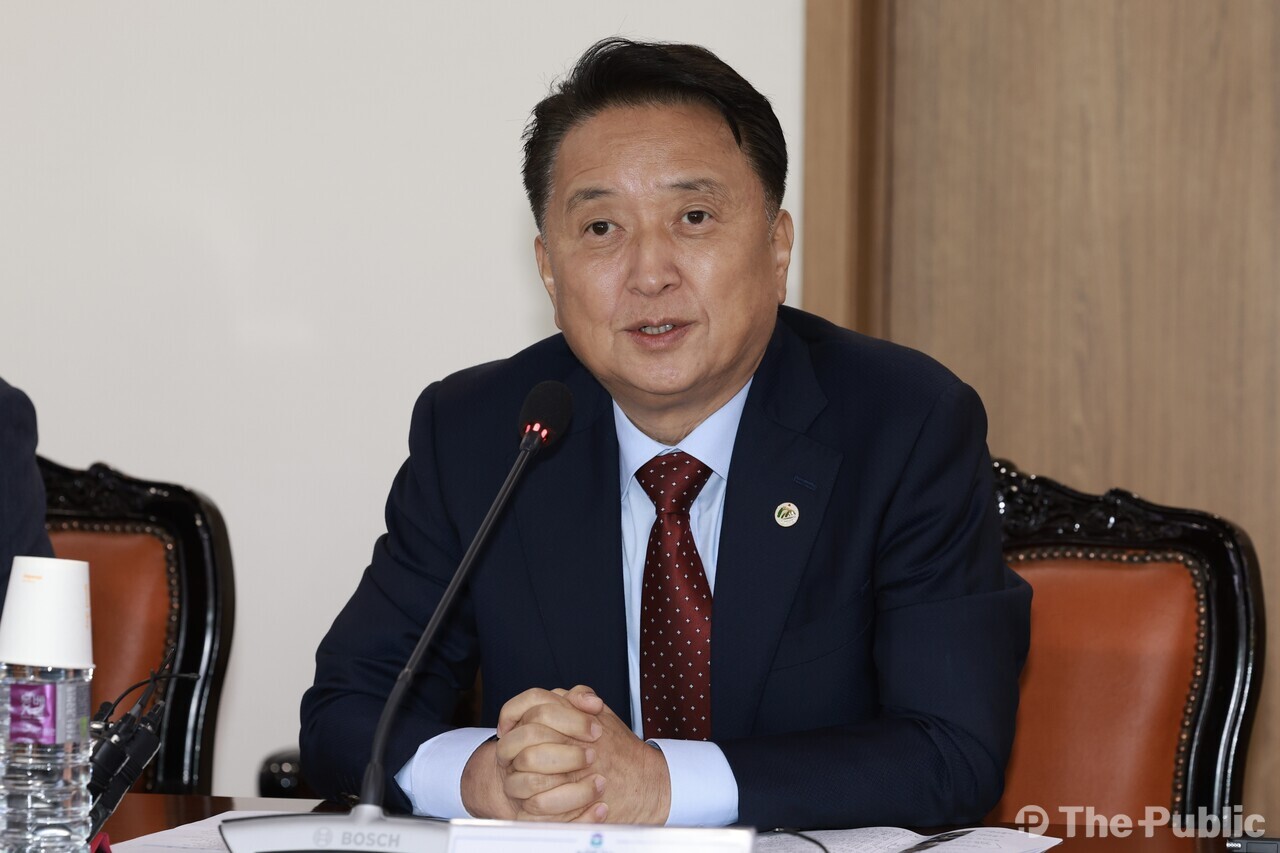김영환 충북도지사, 2023오송화장품뷰티산업엑스포 행사장 방문 점검