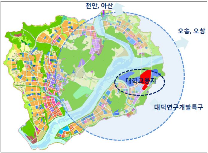 행복도시 공동캠퍼스...자연과 어우러진 열린 공간으로 조성