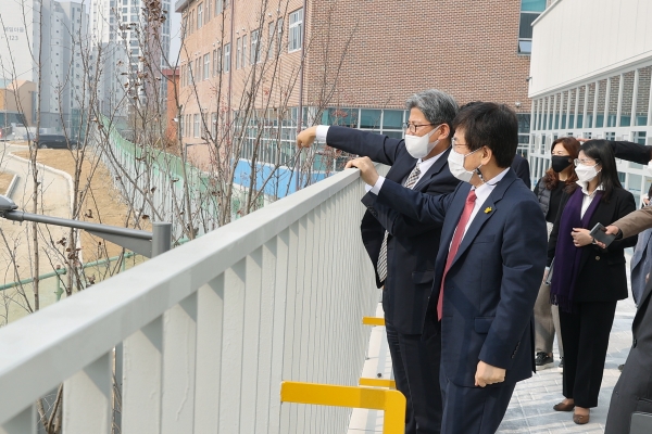 최교진 세종시교육감, 해밀유·초·중·고등학교 시설 및 통학로 안전점검 실시