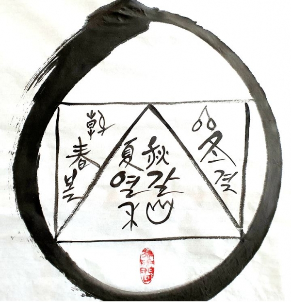[김래호 작가의 글자그림 이야기] 소슬바람에 부치는 시문詩文 한 통
