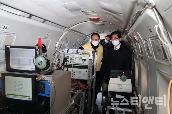 충남도, 미세먼지 육해공 입체 감시망 가동