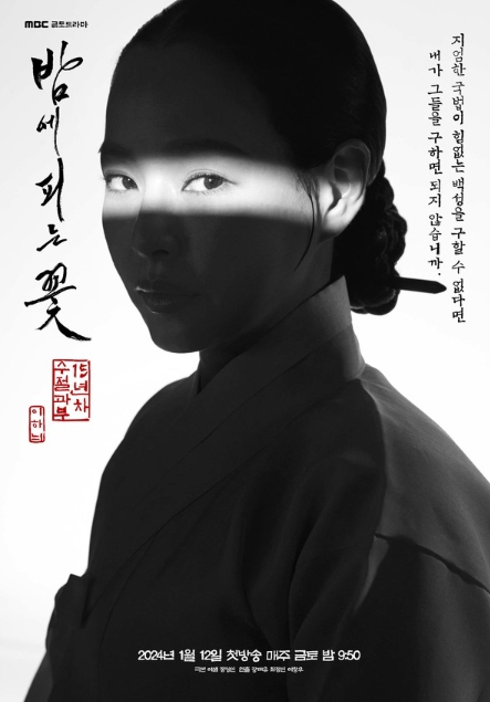 밤에 피는 꽃 수절과부 이하늬, 1차 포스터 공개!