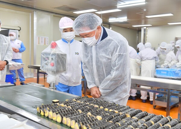 장성군-현대푸드시스템과 냉동식품 냉동김밥, 세계시장 공략 맞손