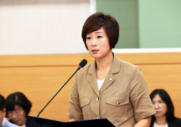 김미희  유성구의원, 유성구 방재디자인 진흥에 관한 조례안 대표 발의