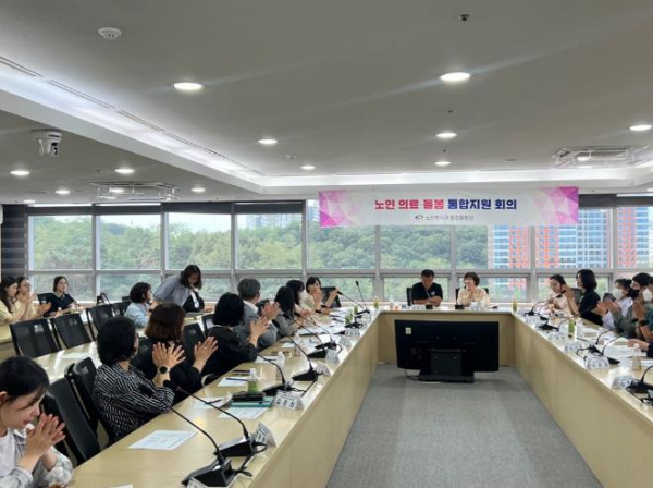 천안시 노인의료·돌봄 통합지원회의 타 지자체 방문 잇따라