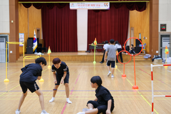 운산초등학교, 2024 서산시 찾아가는 유소년 드론 체험 교실 운영