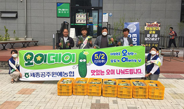 내일을 여는 품목농협 조직 / 세종공주원예농협 오이공선회