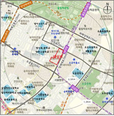 방이역 역세권 송파구 대림가락아파트, 929가구로 재건축