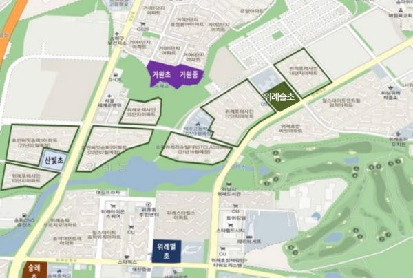 집값 싼 동네 학교는 안된다?…위례 입주민 집단항의 논란